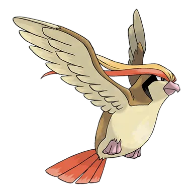 official artwork of pidgeot